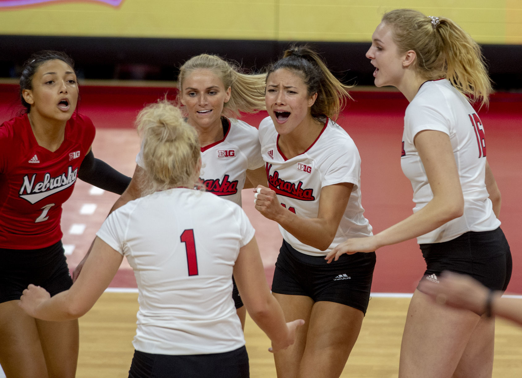 Nebraska volleyball vs. Wisconsin, 10.5